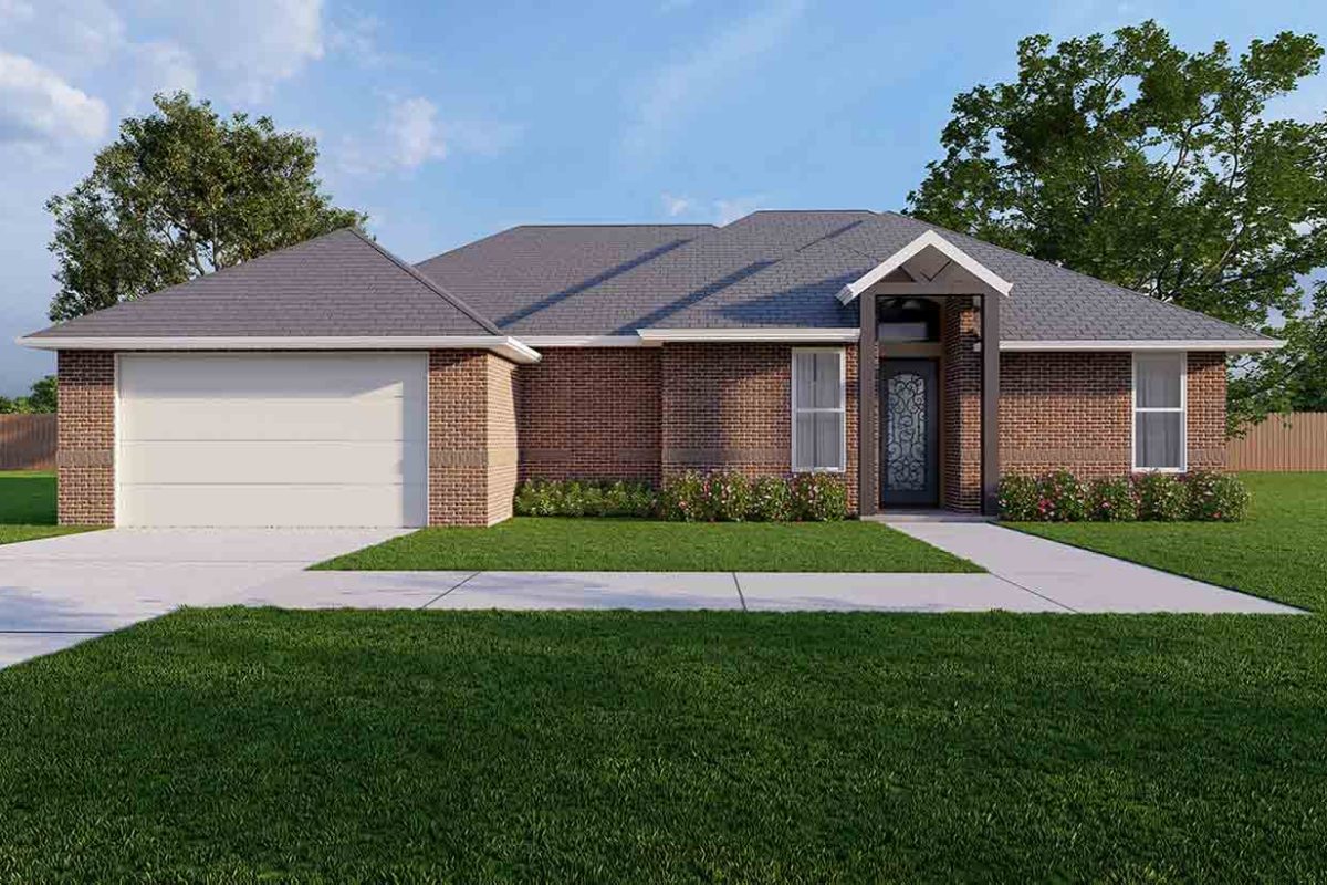 Front Rendering of Home